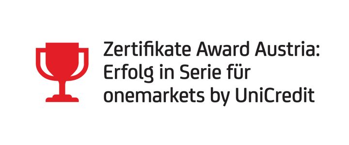 Zertifikate Award Austria: Erfolg in Serie für onemarkets by UniCredit